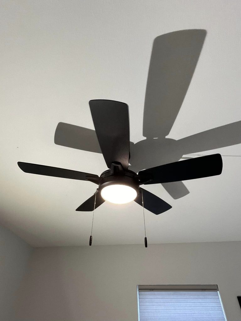 Ceiling fan install